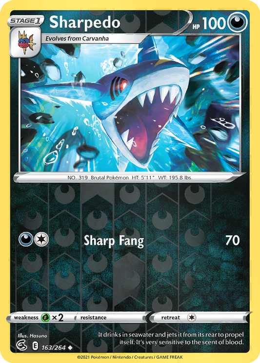Sharpedo [Reverse Holo] #163