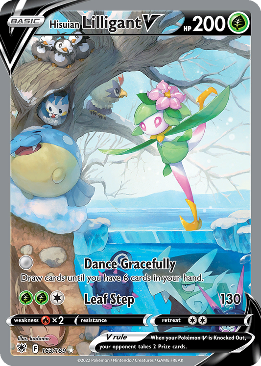Hisuian Lilligant V #163