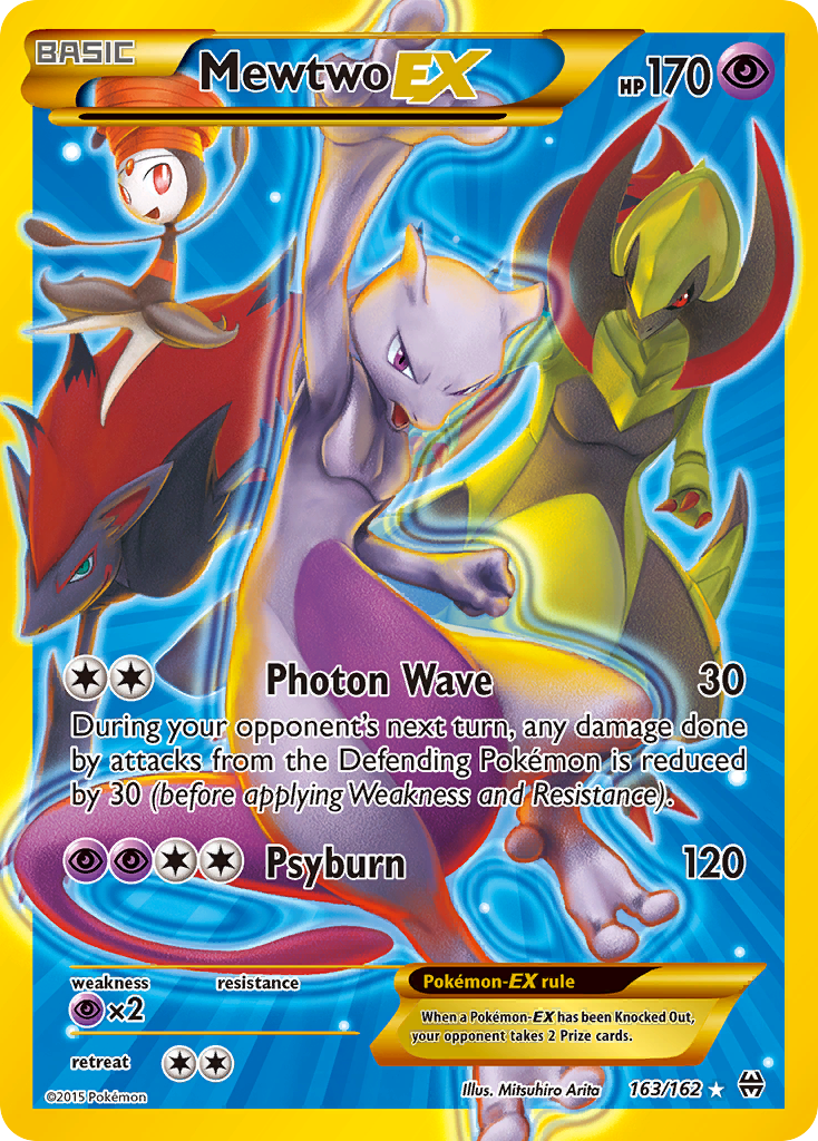 Mewtwo-EX BREAKthrough 163
