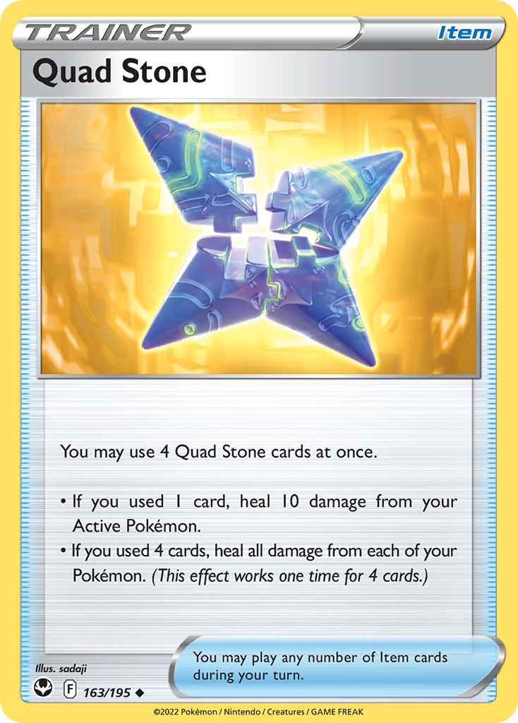 Quad Stone Silver Tempest 163
