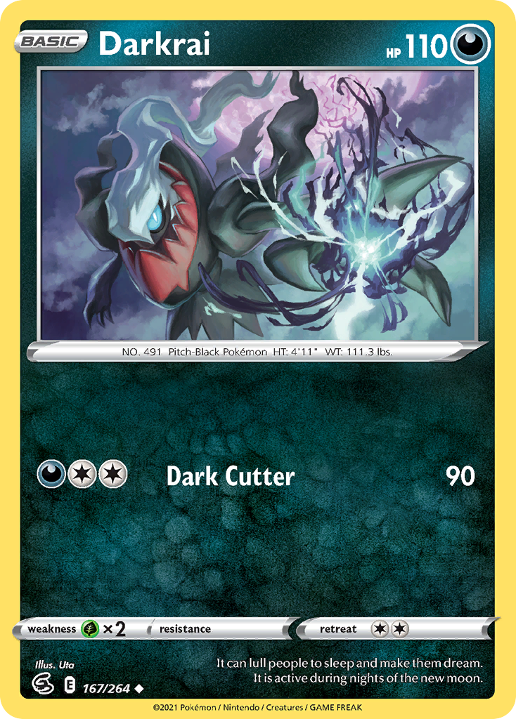 Darkrai Fusion Strike 167