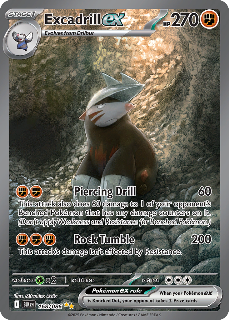 Excadrill ex #168