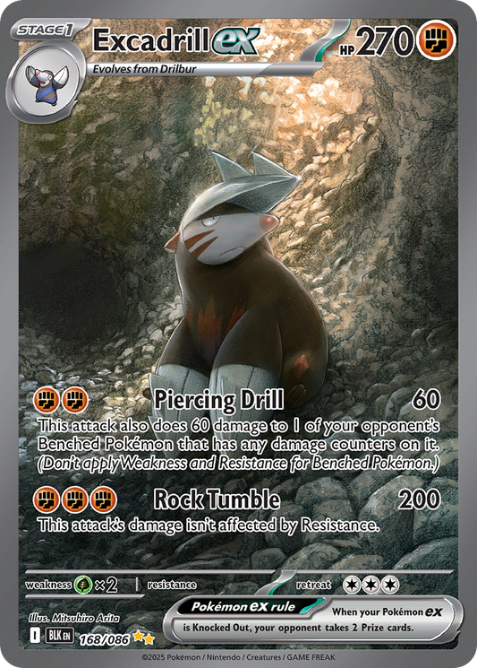 Excadrill ex #168