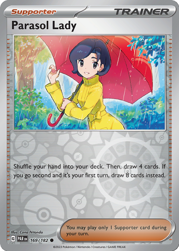 Parasol Lady [Reverse Holo] #169