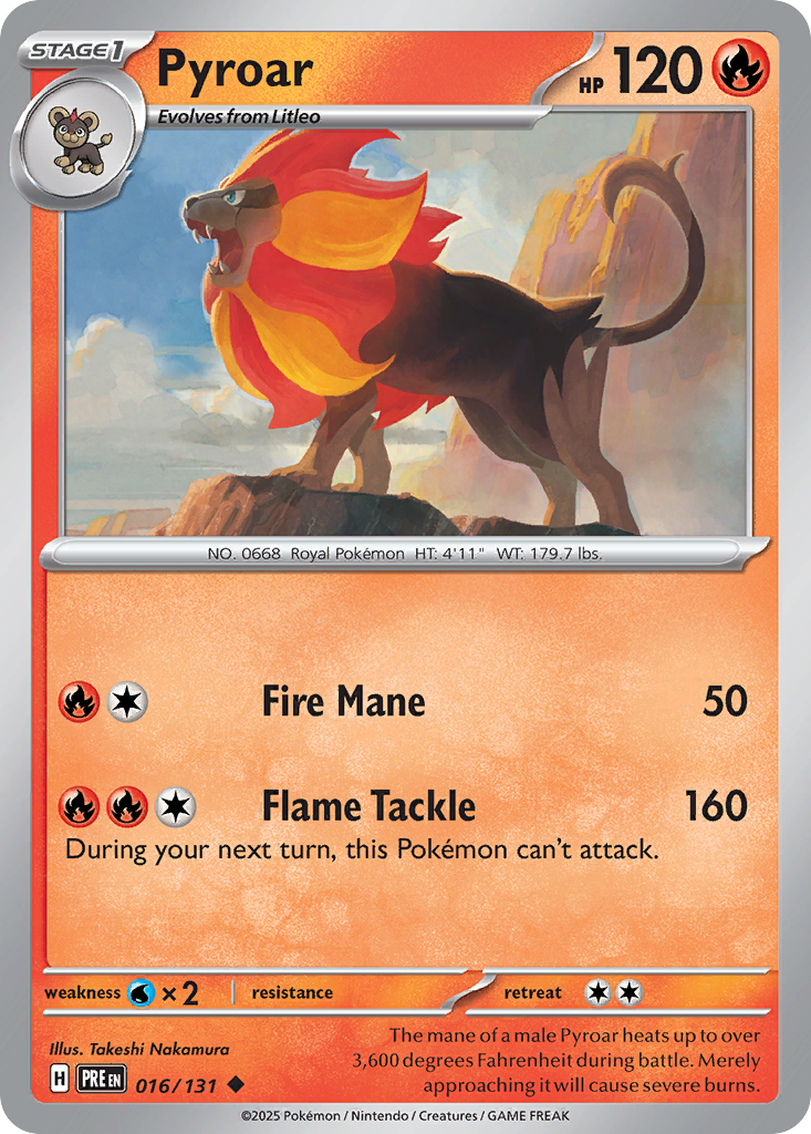 Pyroar [Reverse] #16