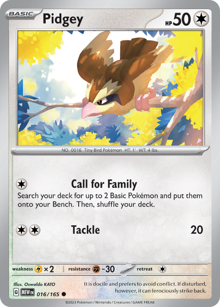 Pidgey #16