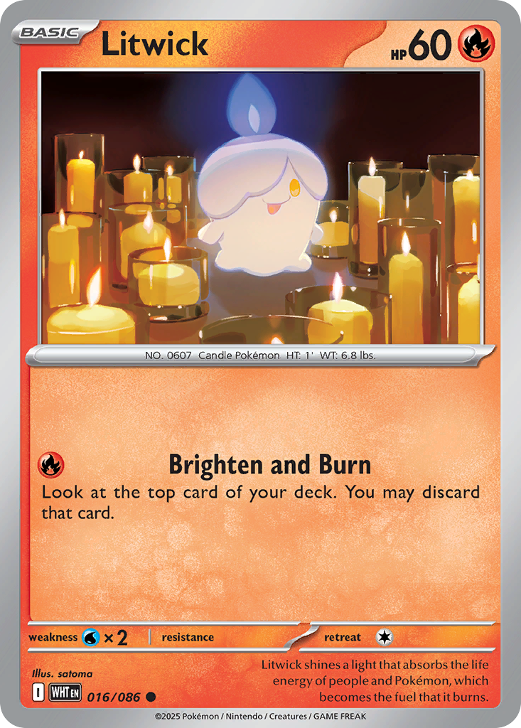 Litwick White Flare 16