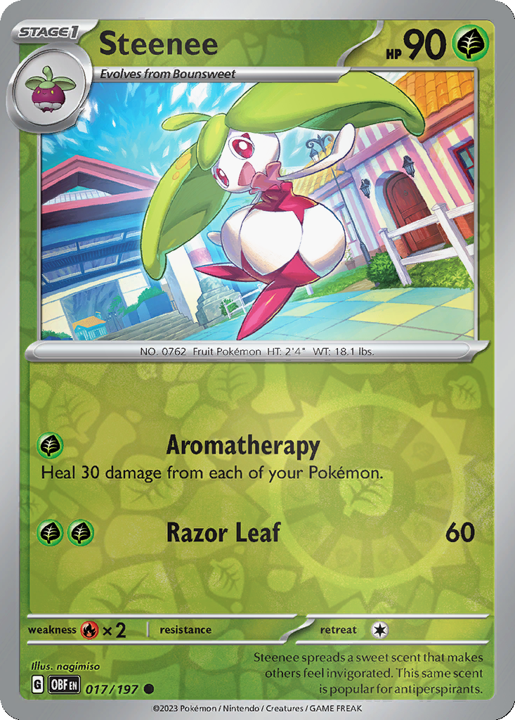 Steenee [Reverse Holo] #17