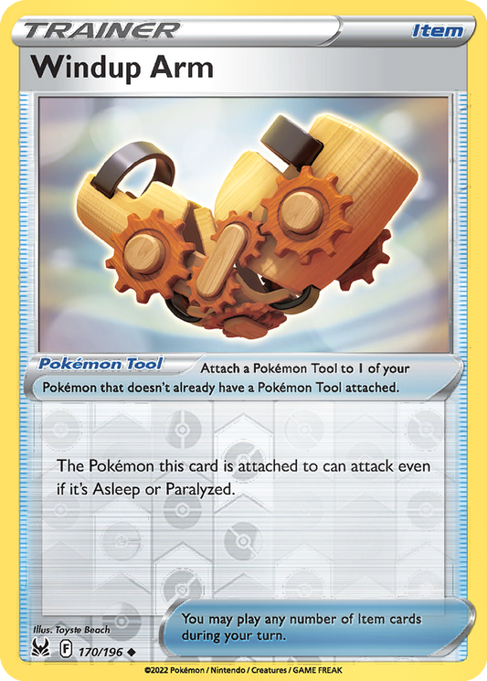 Windup Arm [Reverse Holo] #170