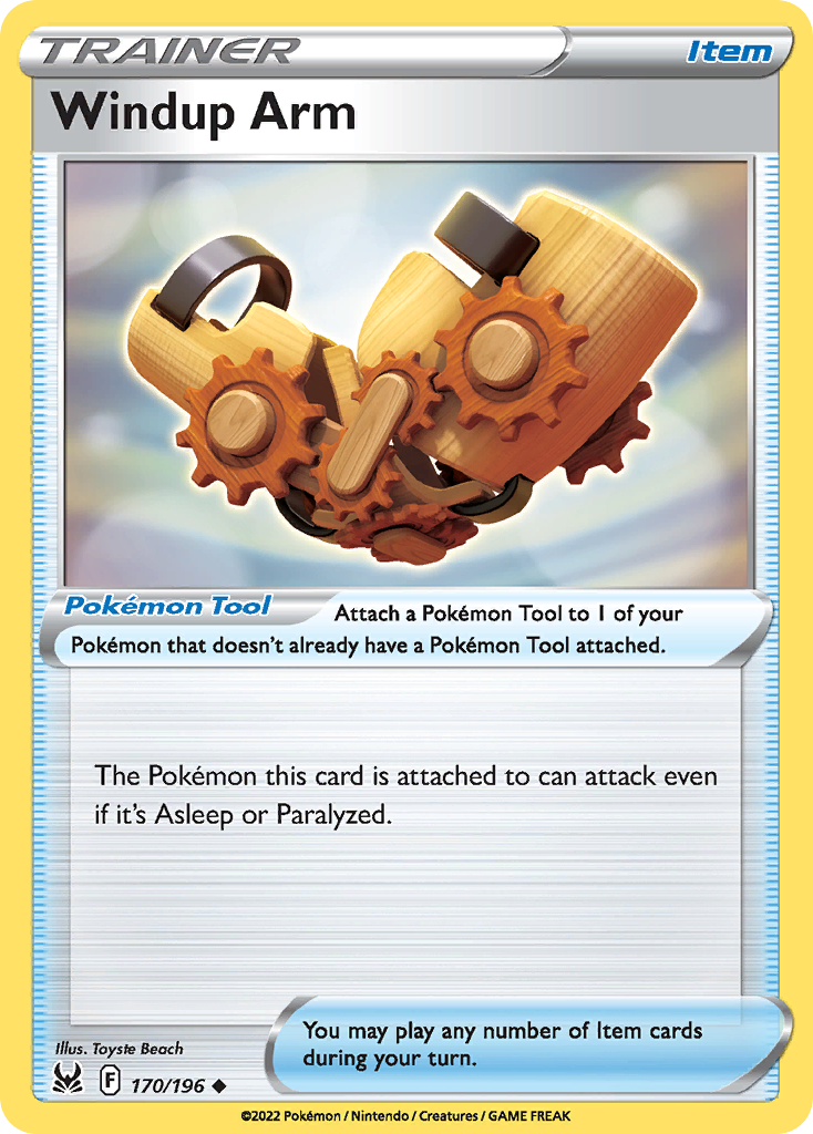 Windup Arm Lost Origin 170