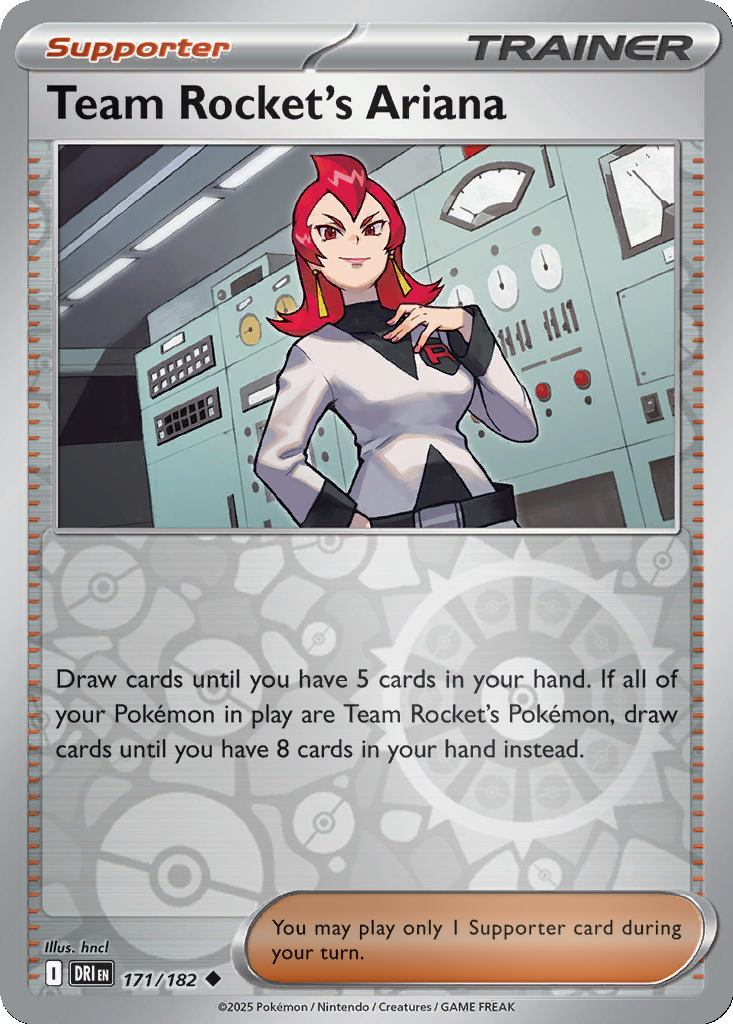 Team Rocket's Ariana [Reverse Holo] #171