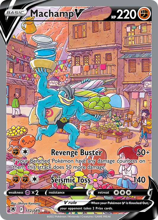 Machamp V Astral Radiance 172