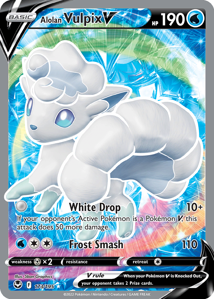 Alolan Vulpix V #173