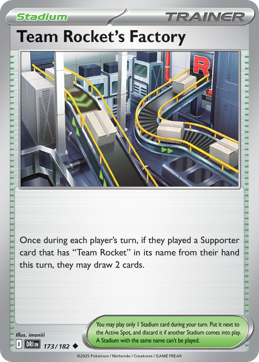 Team Rocket's Factory Destined Rivals 173