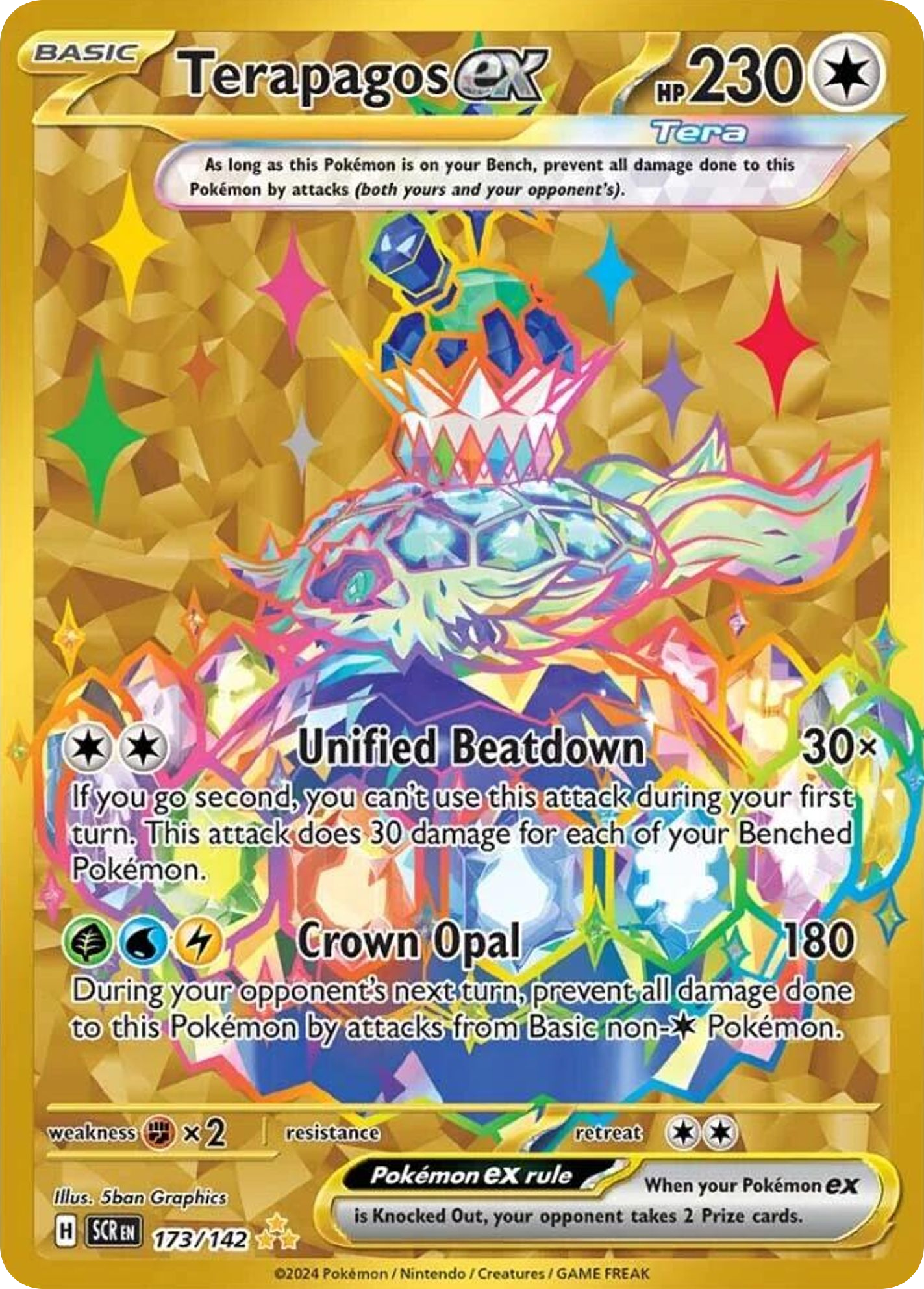 Terapagos ex Stellar Crown 173