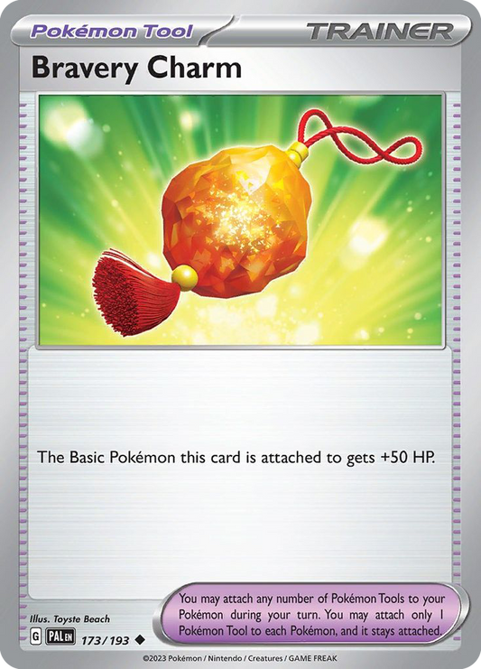 Bravery Charm Paldea Evolved 173