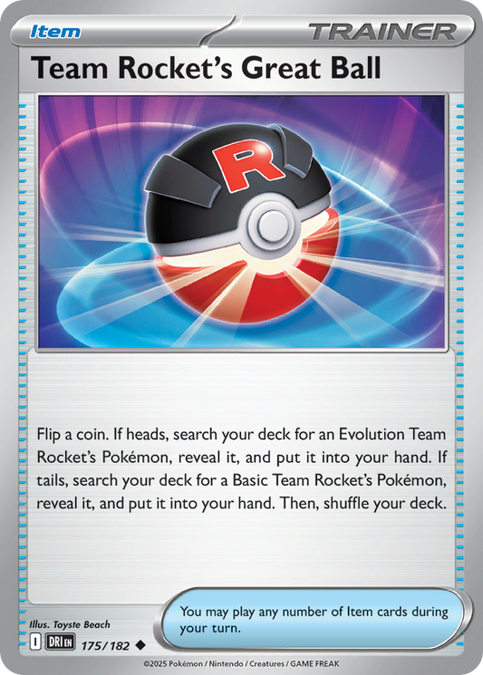 Team Rocket's Great Ball Destined Rivals 175