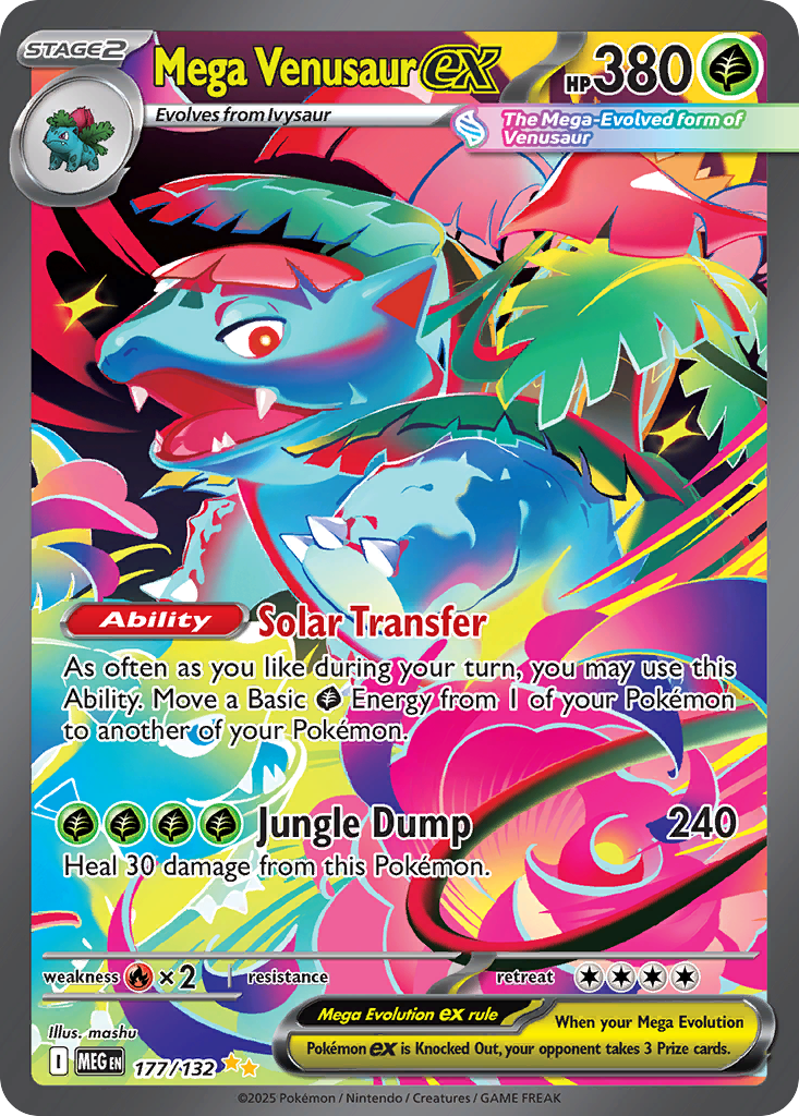 Mega Venusaur Ex #177