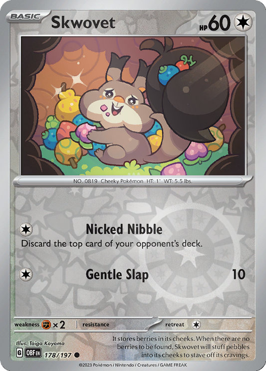Skwovet [Reverse Holo] #178