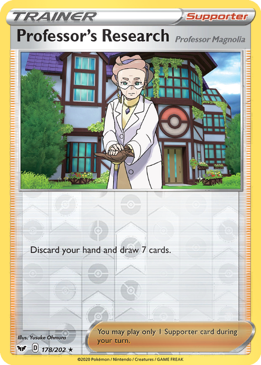 Professor's Research [Reverse Holo] #178