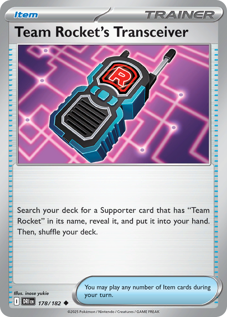 Team Rocket's Transceiver Destined Rivals 178