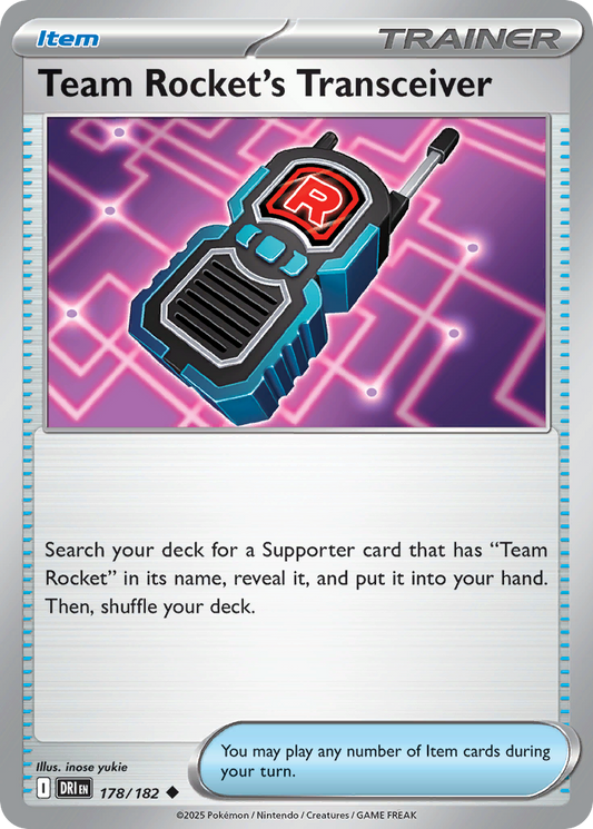 Team Rocket's Transceiver Destined Rivals 178