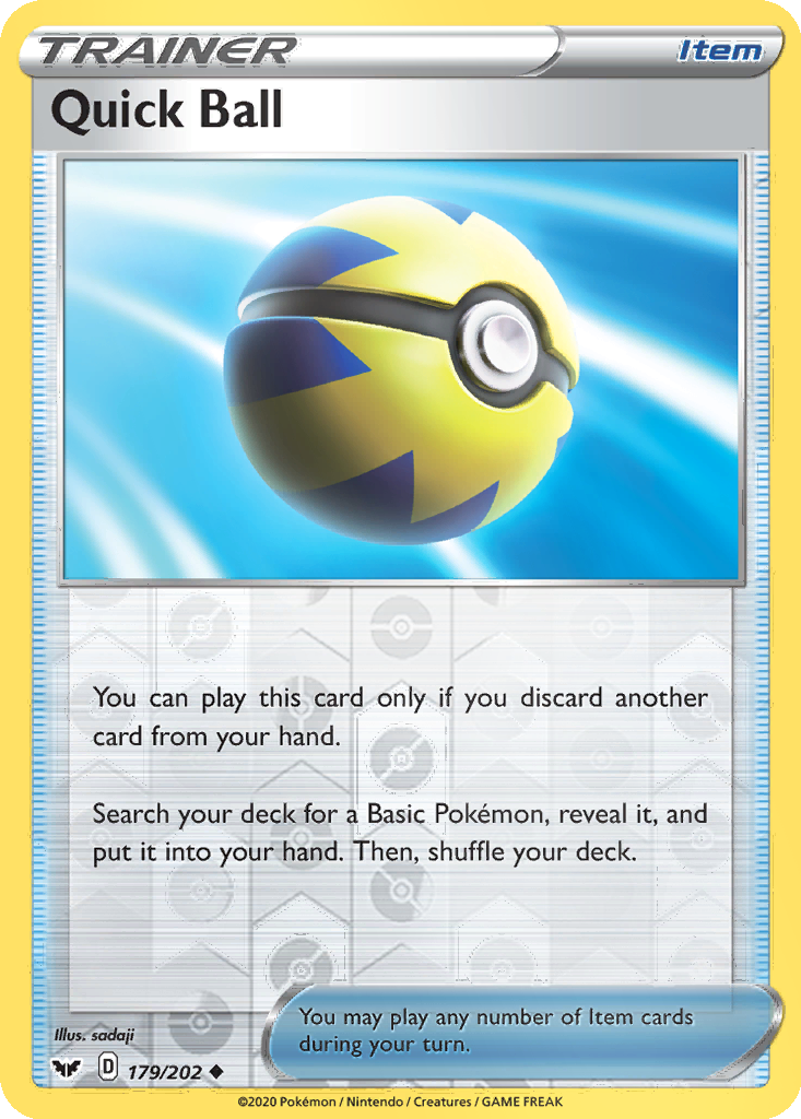 Quick Ball [Reverse Holo] #179