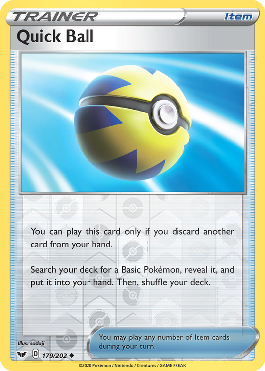 Quick Ball [Reverse Holo] #179