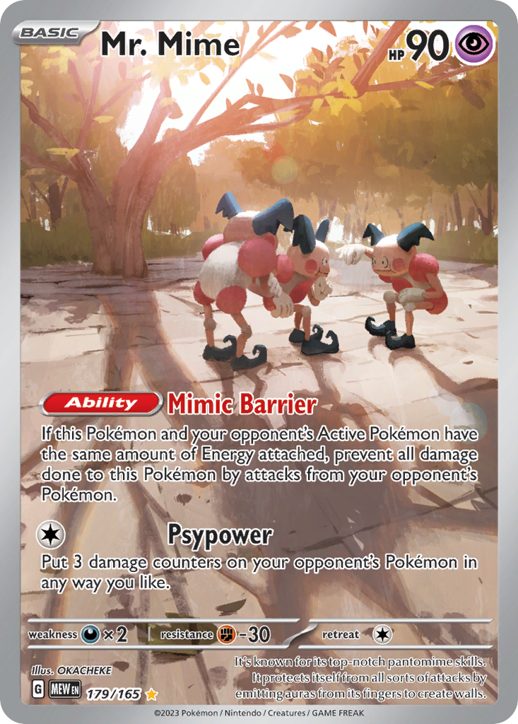 Mr. Mime 151 179
