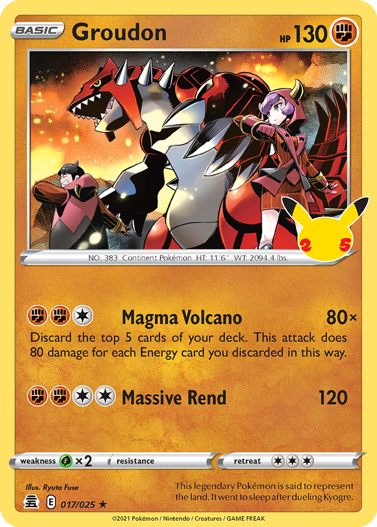 Groudon #17