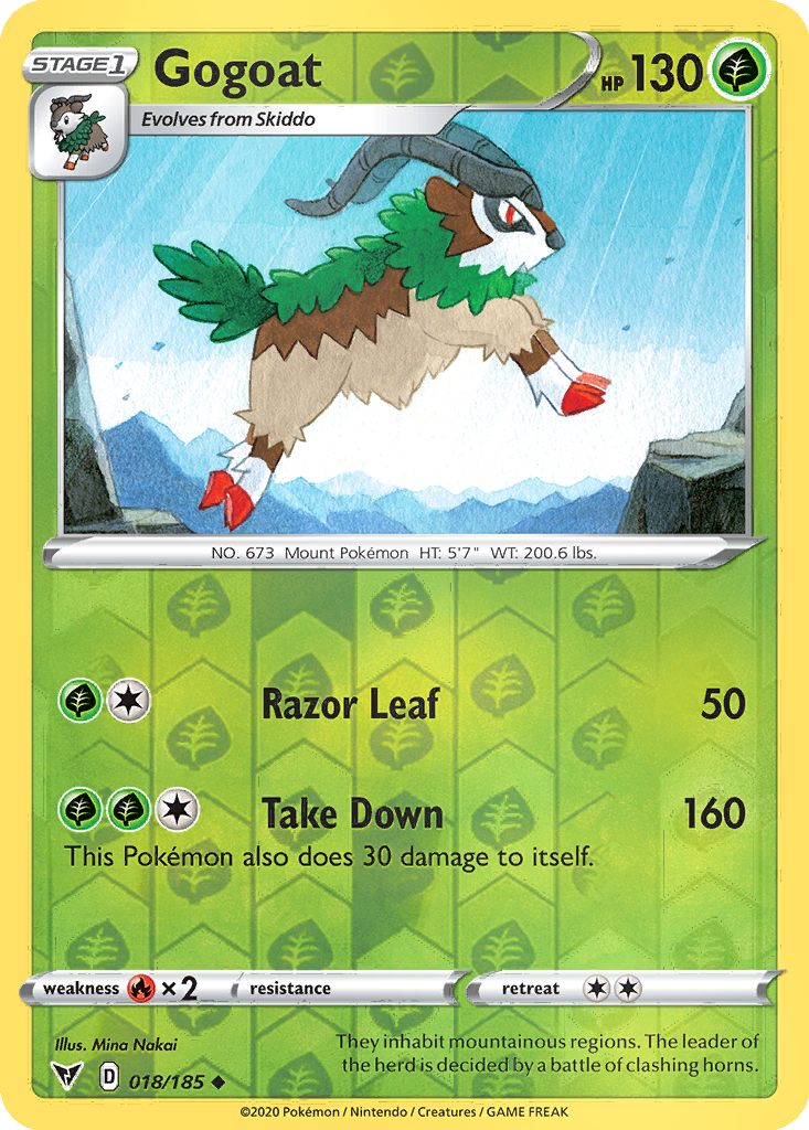 Gogoat [Reverse Holo] #18