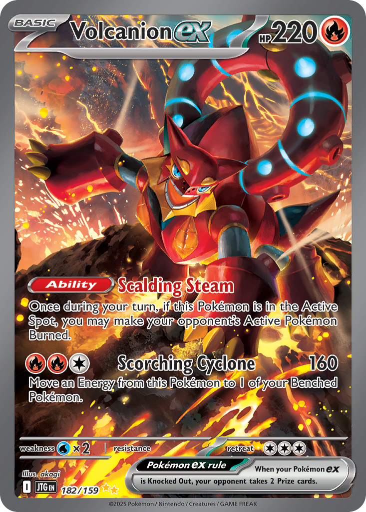 Volcanion ex #182
