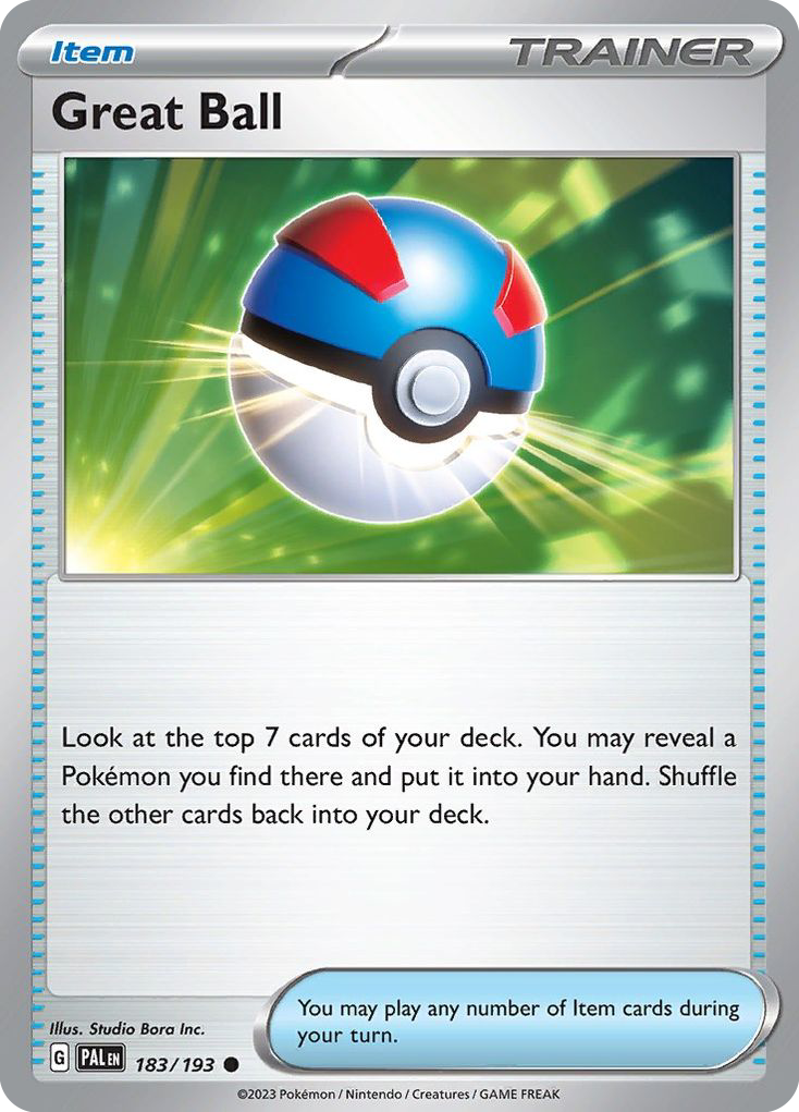 Great Ball Paldea Evolved 183