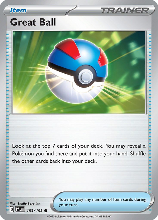 Great Ball Paldea Evolved 183