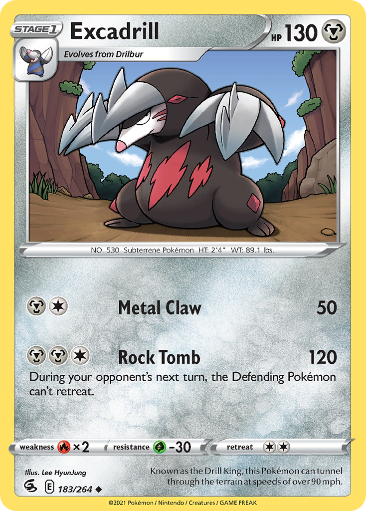 Excadrill Fusion Strike 183