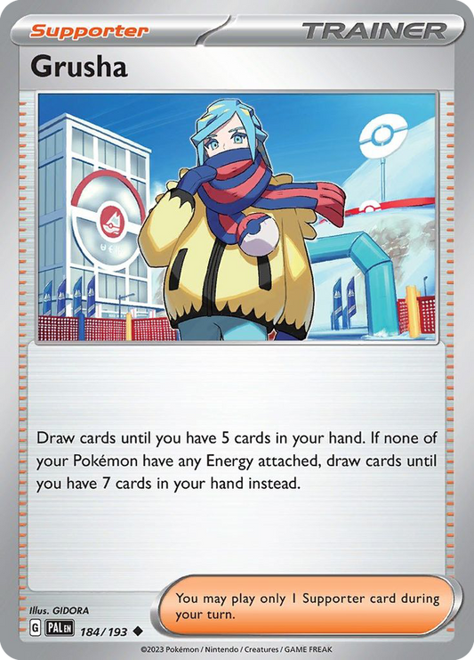 Grusha Paldea Evolved 184