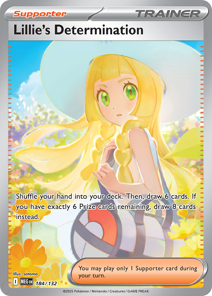 Lillie's Determination Mega Evolution 184