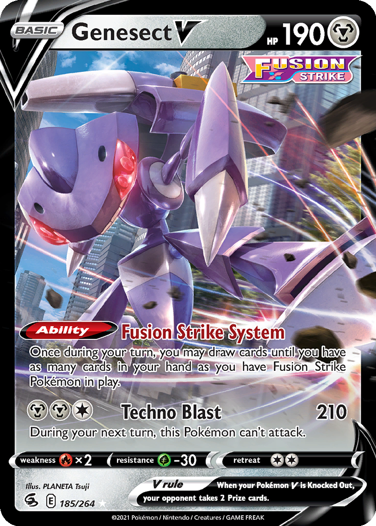 Genesect V #185 [HOLO]