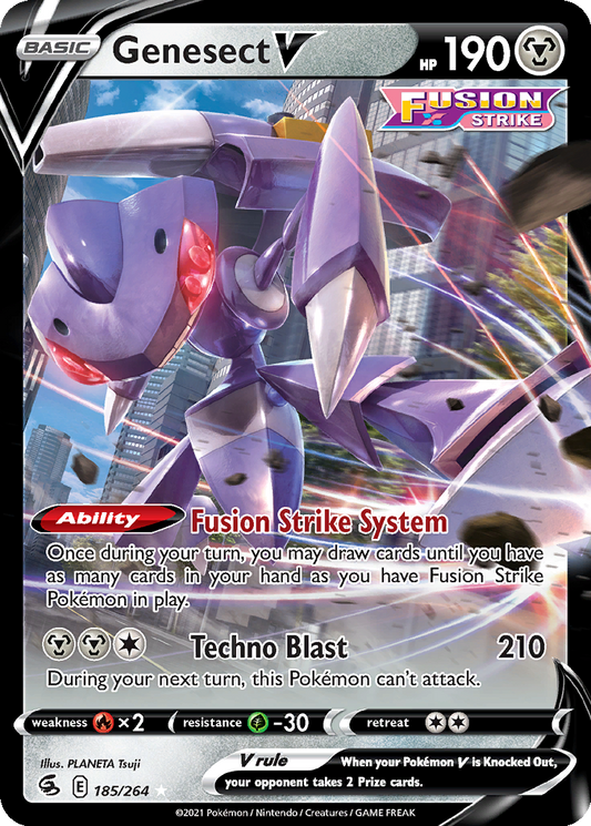 Genesect V #185 [HOLO]