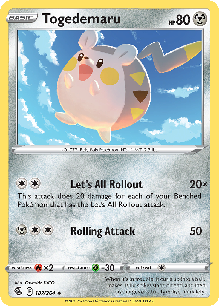 Togedemaru #187