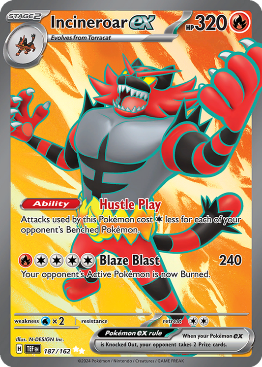 Incineroar ex #187