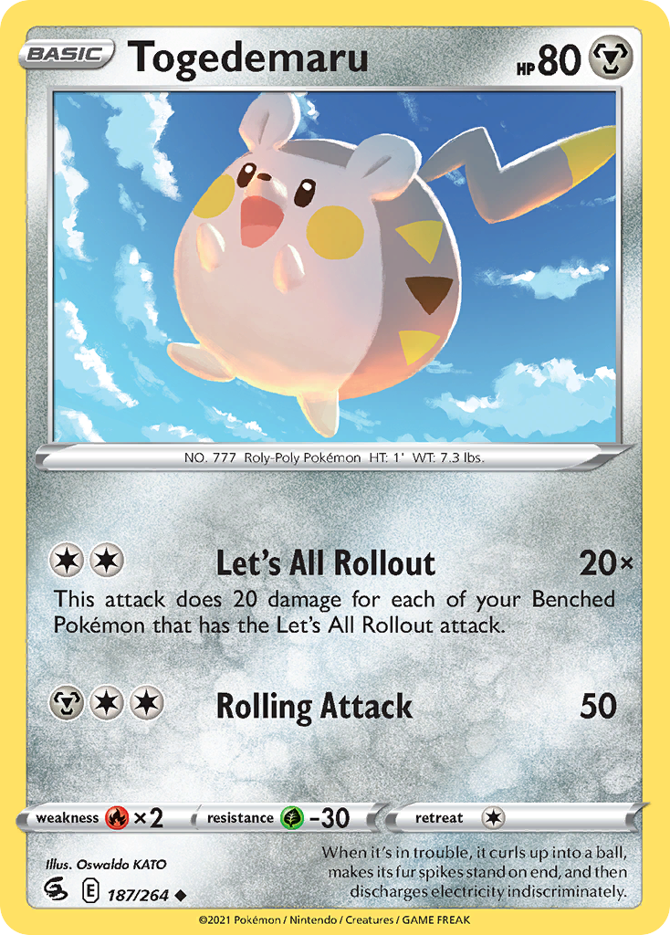 Togedemaru Fusion Strike 187