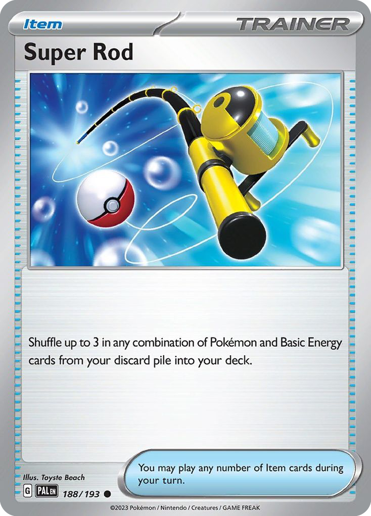 Super Rod Paldea Evolved 188