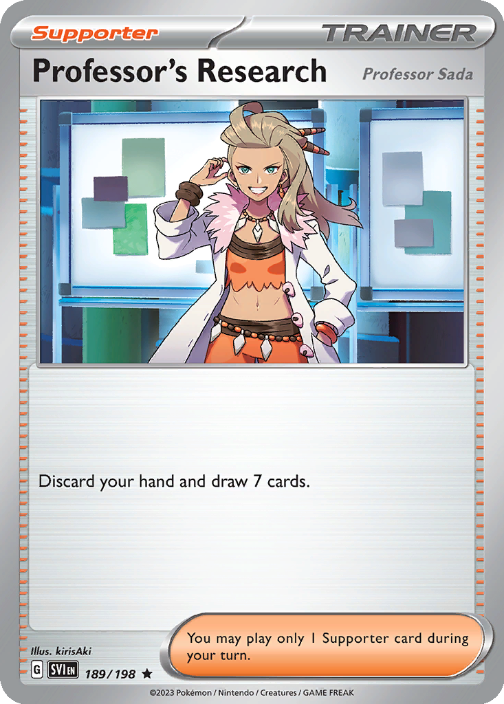 Professor's Research: Professor Sada [Holo] #189