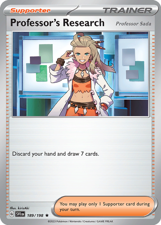 Professor's Research: Professor Sada [Holo] #189