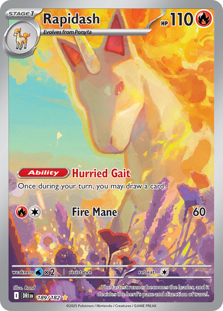 Rapidash Destined Rivals 189