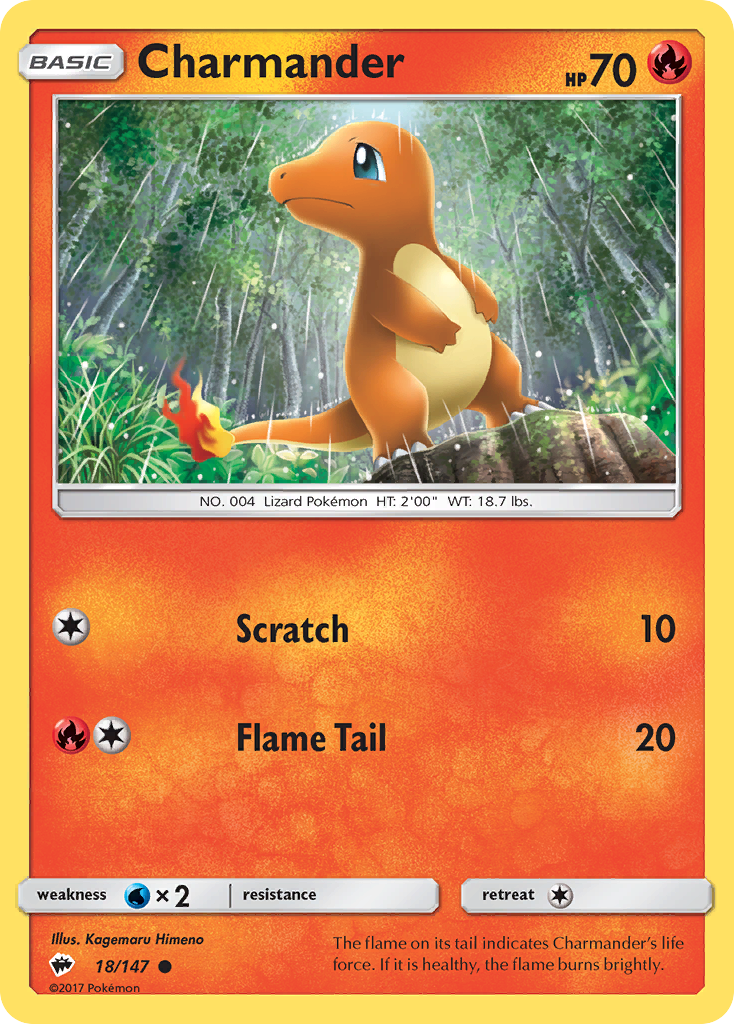 Charmander Burning Shadows 18