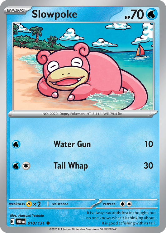 Slowpoke Prismatic Evolutions 18