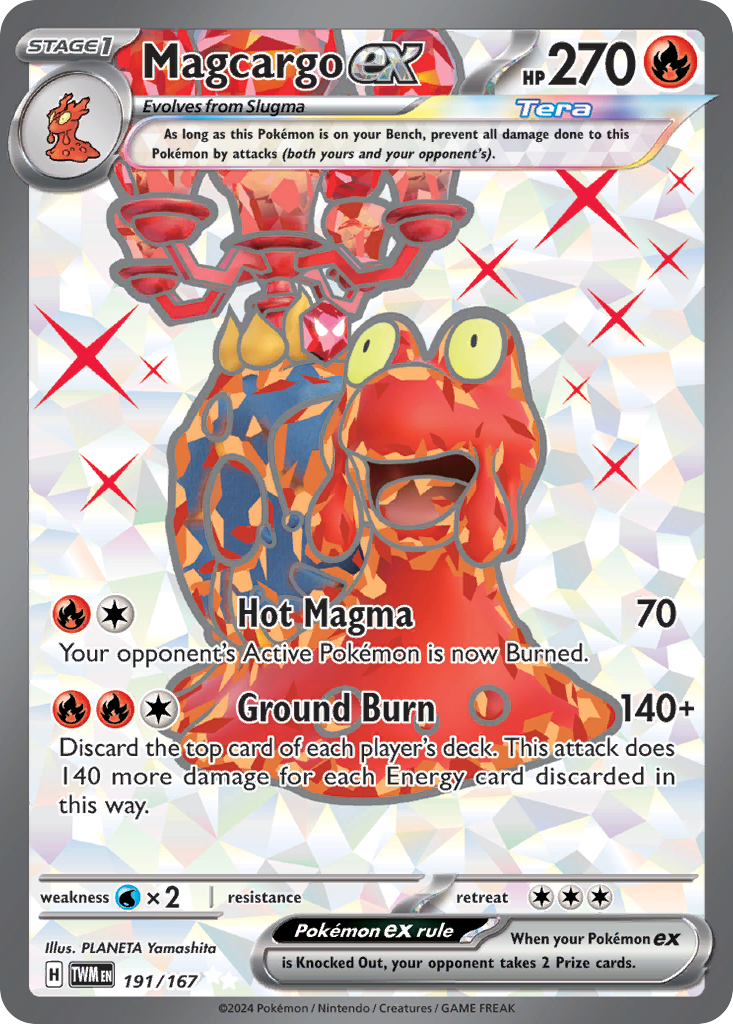 Magcargo ex #191