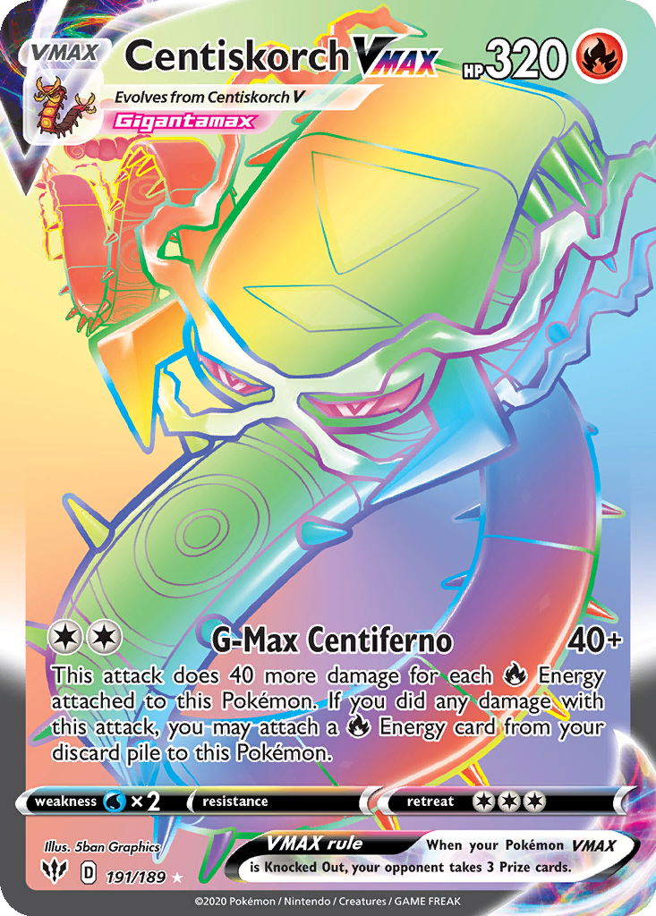 Centiskorch VMAX #191